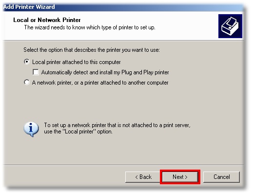 Local Printer
