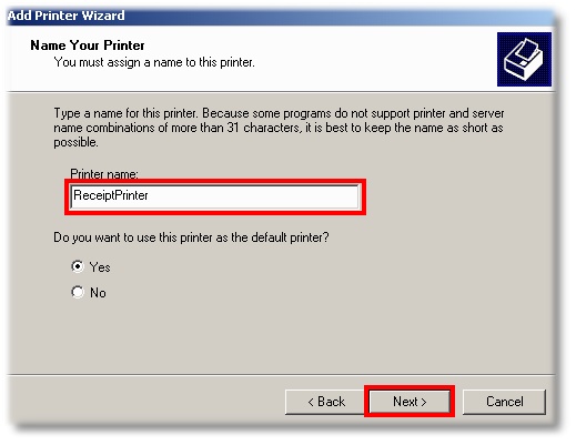 Printer Name
