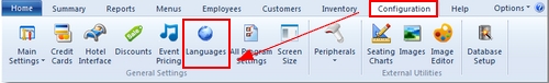 Back Office > Configuration