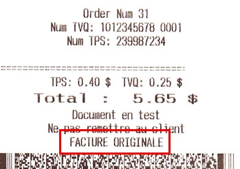 <br>
Bill Presented to Customer Before Payment is Received
