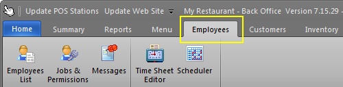 Back Office Employees Shortcut