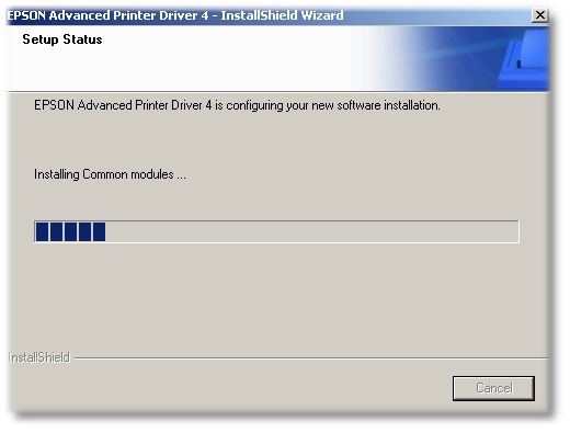 Installation Progress