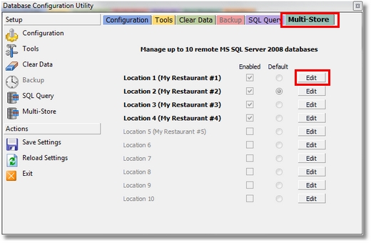 Multi-Store Configuration