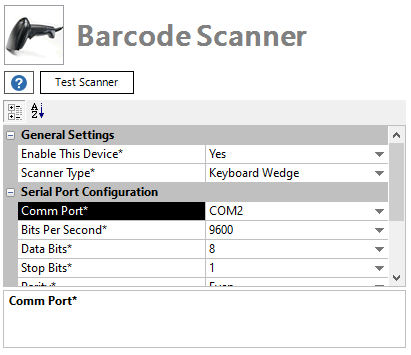 Receipt template editor