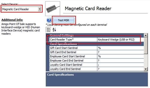 Keyboard Wedge Reader Configuration