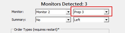 Remote Display Settings Screen