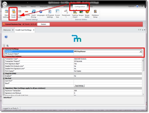 PPI Paymover Configuration PPI Paymover Configuration